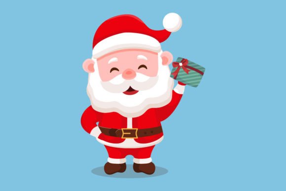 Download Happy Santa Claus Giving Christmas Gifts - Christmas gifts Collection