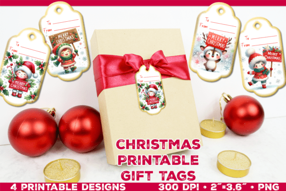Download Printable Christmas Gift Tags - Premium Resources