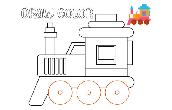 Download Coloring Pages Kids Tractor Illustration - Tractor illustration Collection