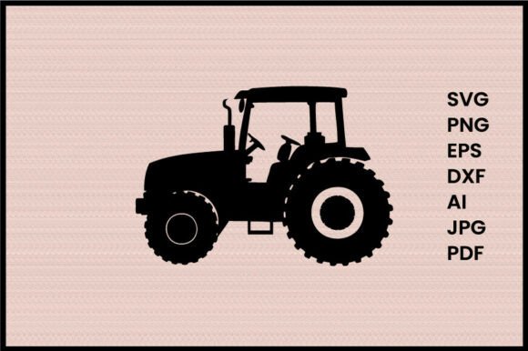 Download Tractor Illustration Silhouette - Tractor illustration Collection